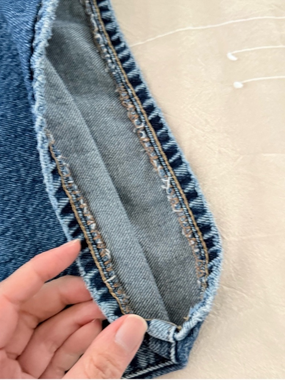Madewell Superwide Leg Rigid Jeans 100% Cotton Concho Wash 29 - Picture 5 of 9